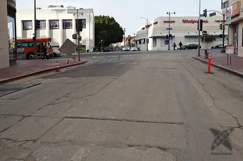 Качество дорог в Лос-Анджелесе