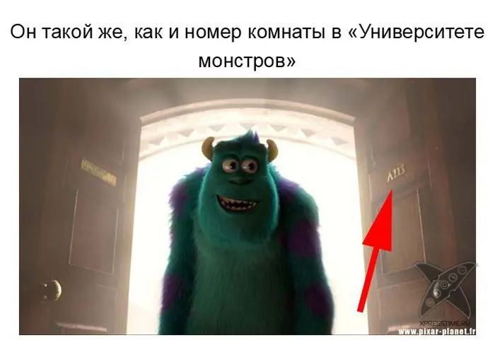 Секретный код от аниматоров