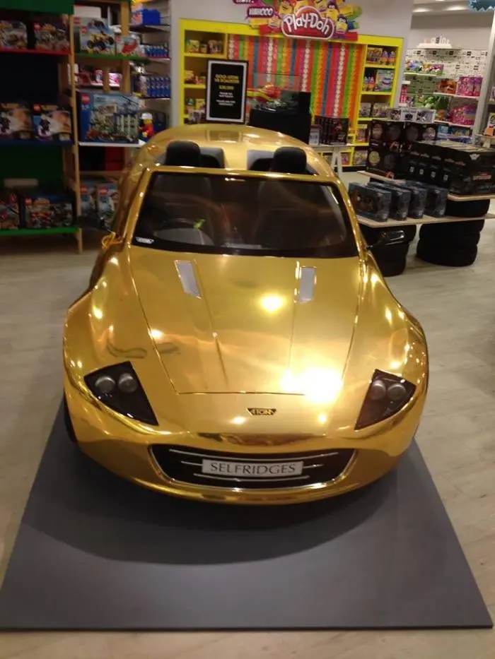Автомобиль для богатеньких деток-4
