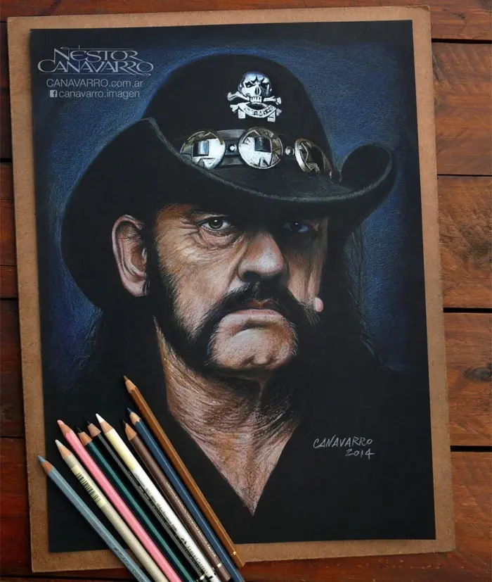 Портреты знаменитостей карандашом-12