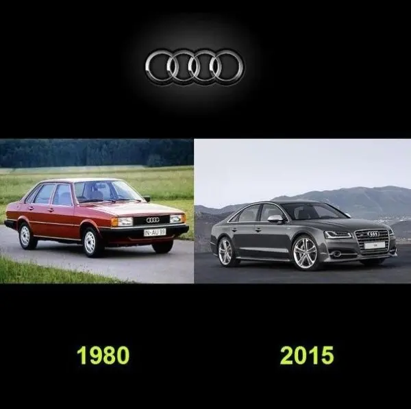 Как изменились автомобили за 35 лет-1