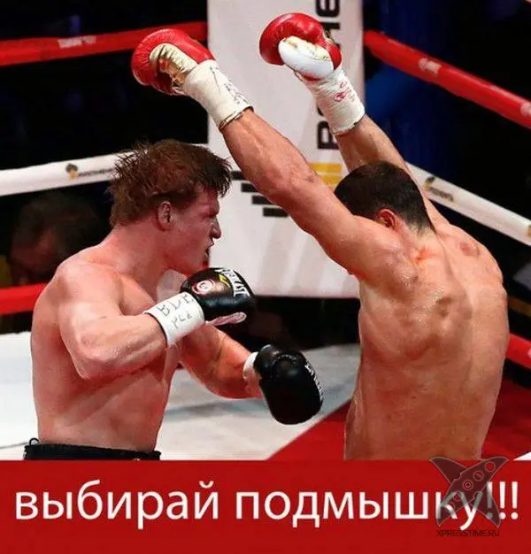 Фотоприколы на тему боя Кличко и Поветкина
