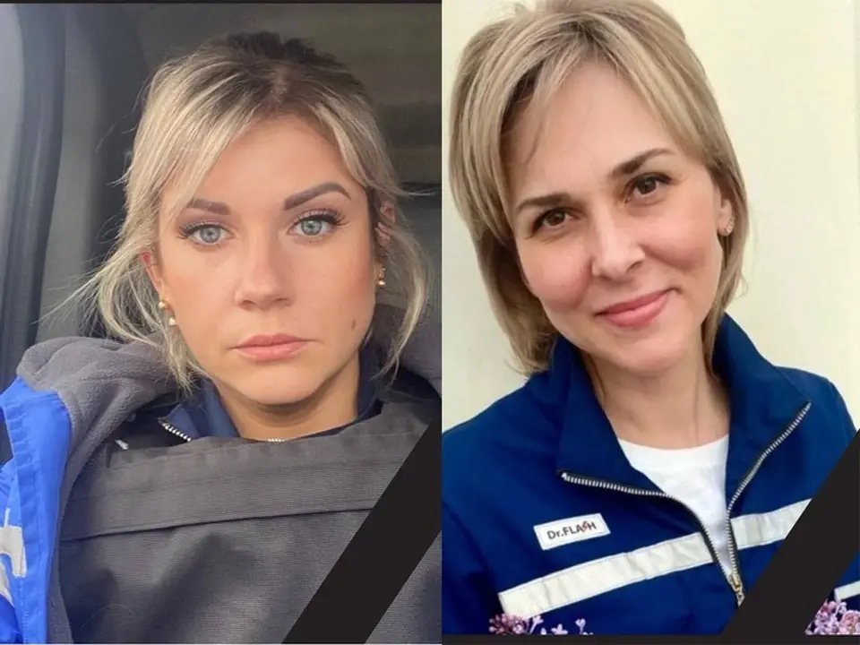 Погибшие Ольга Любимова и Марина Паровышник